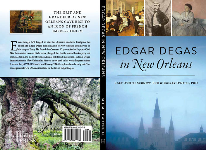 Edgar Degas in New Orleans book cover